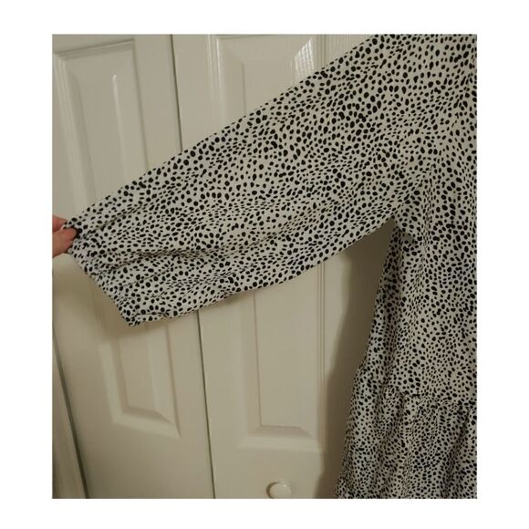 Women's Button Up Mini Dress GUC Size M/L - Picture 5 of 6